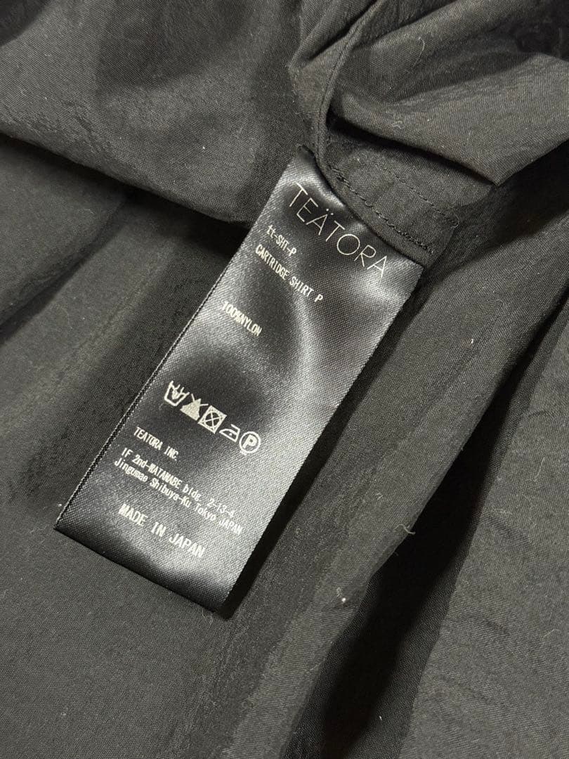 テアトラ/TEATORA　 CARTRIDGE SHIRT - Packable
