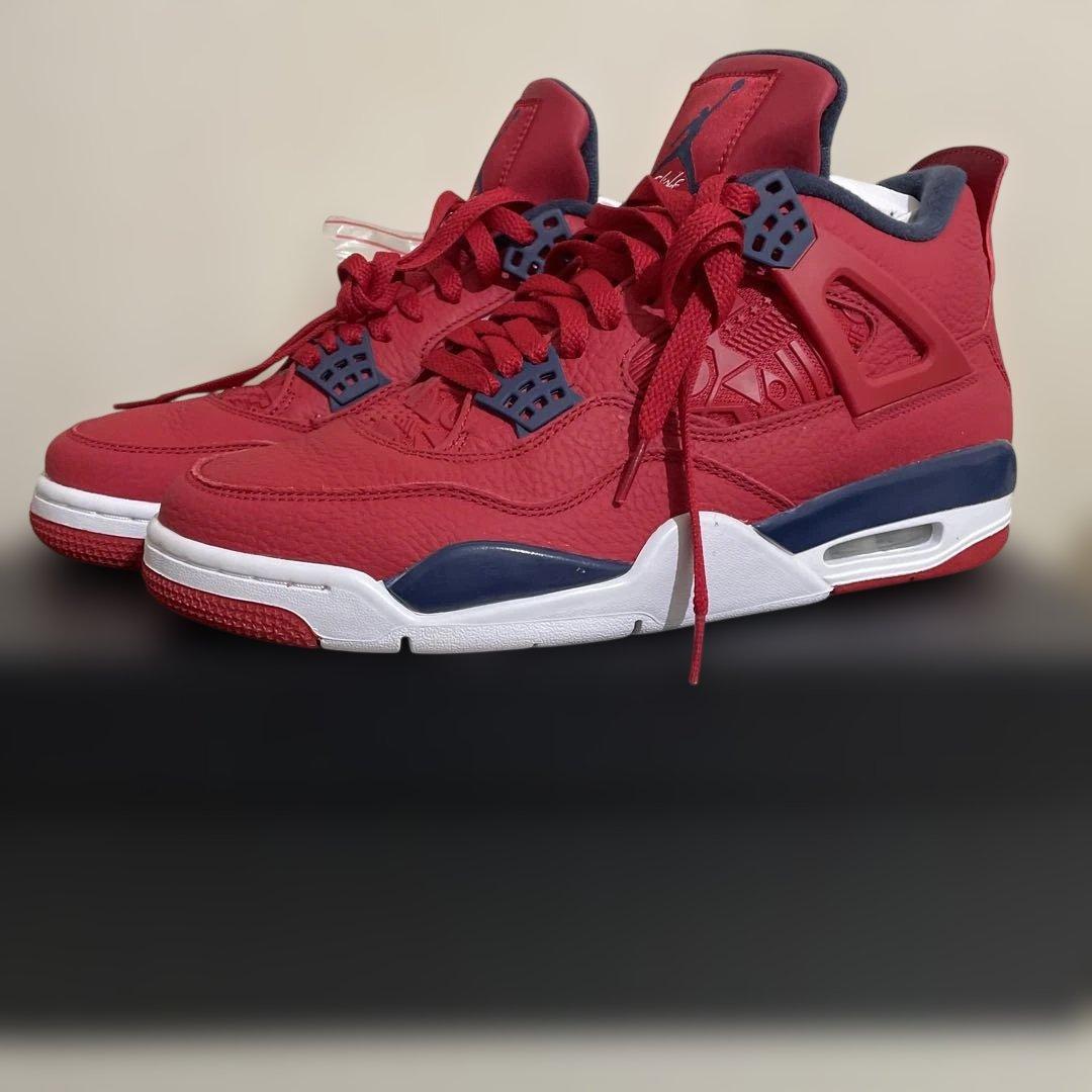 AIR JORDAN 4 RETRO SE ジムレッド28.5cm