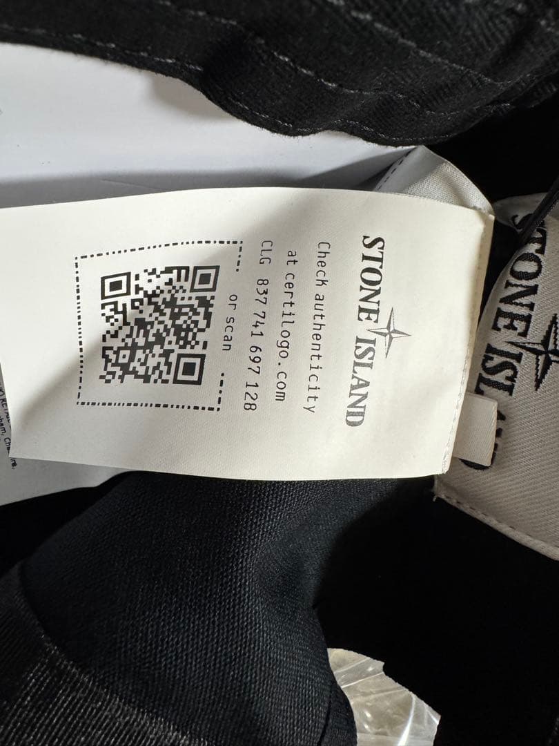 ☆新品未使用☆STONE  定番　帽子　キャップ BLACK