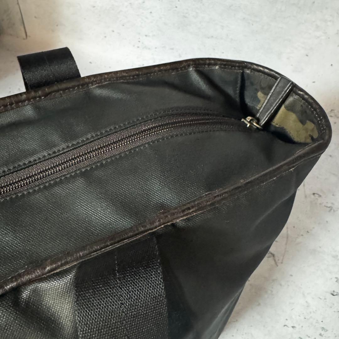 COACH トートバッグ　迷彩カモ　ウィークエンド