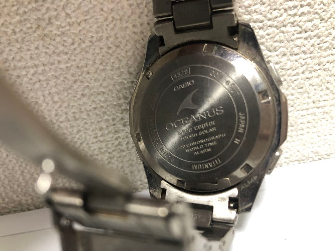 セットg-shock gw-2000-1ajr @ casio ocw-650t