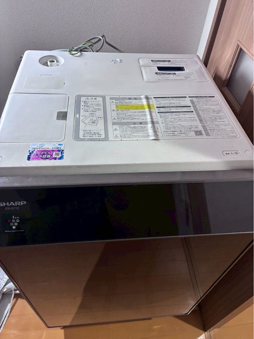 (ともち)SHARP ドラム式洗濯機 本体