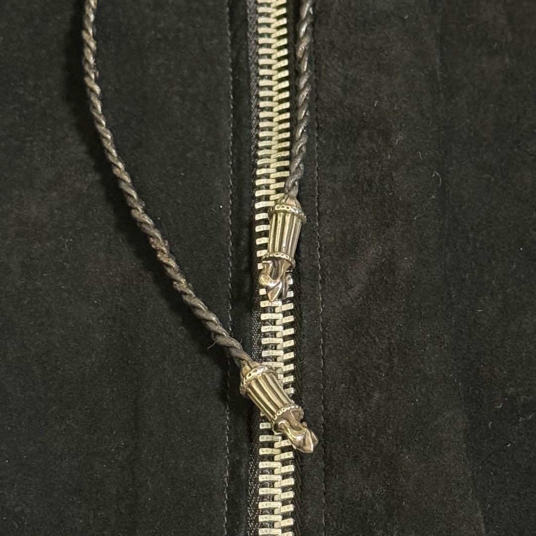 90s 初期 A&G USA製 シルバー ダガー スウェード ジャケット L