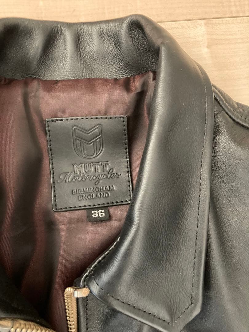 Mutt Motorcycles レザーシングルライダース 36