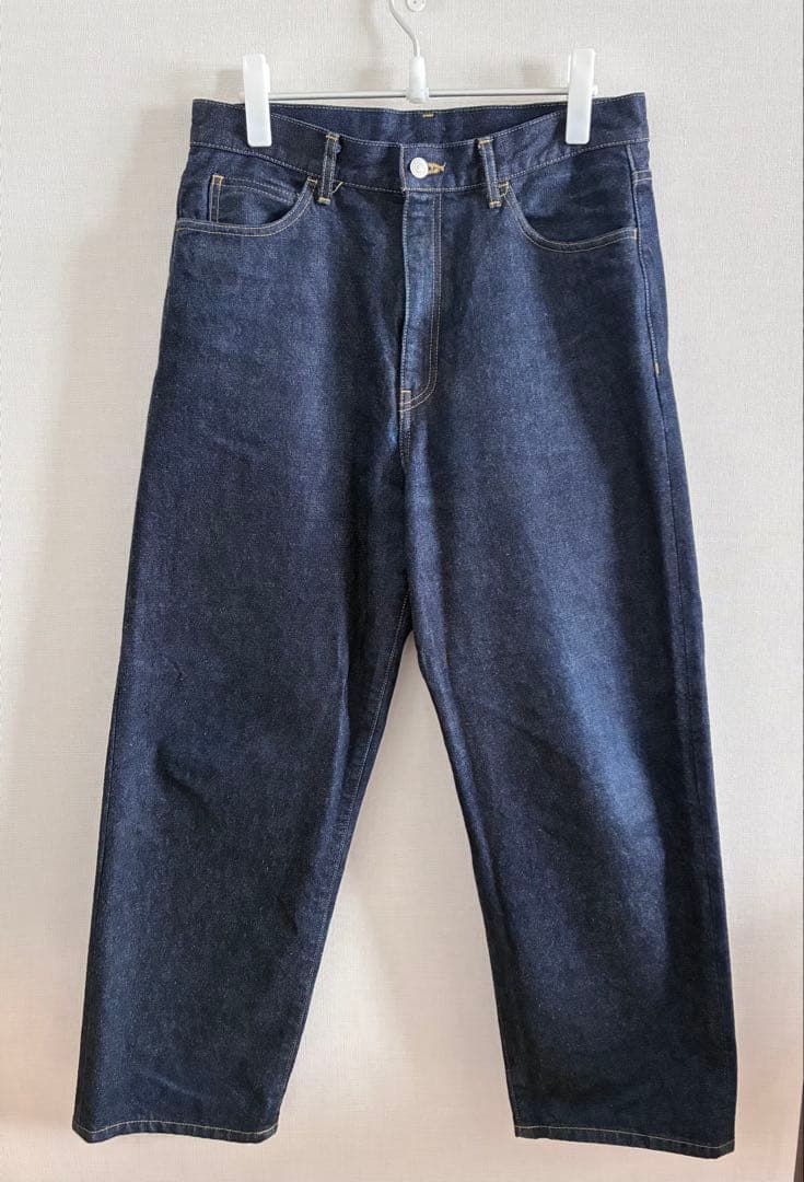 steven alan 13.5oz バギー テーパード デニムパンツ w32