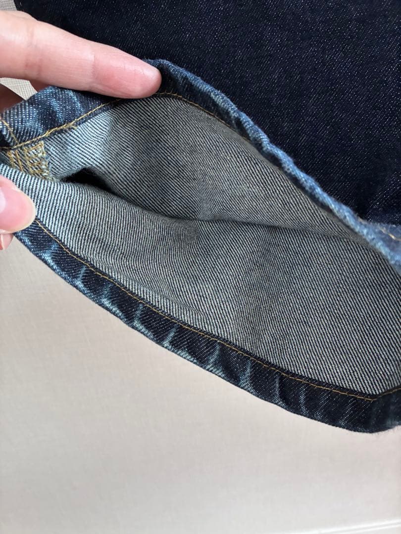 steven alan 13.5oz バギー テーパード デニムパンツ w32