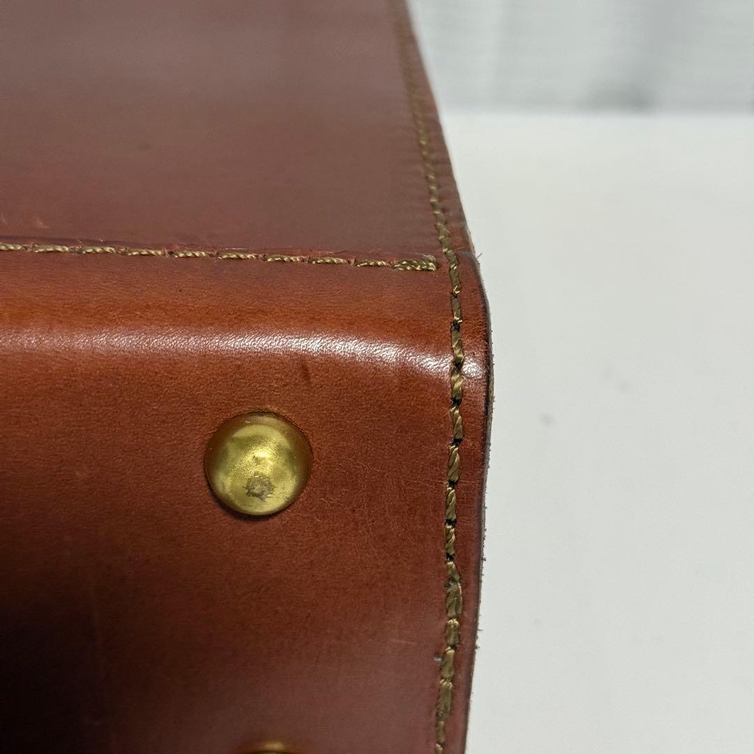 ⭐️美品⭐️　HERZ　ヘルツ　ビジネスバッグ　ブリーフケース　ブラウン