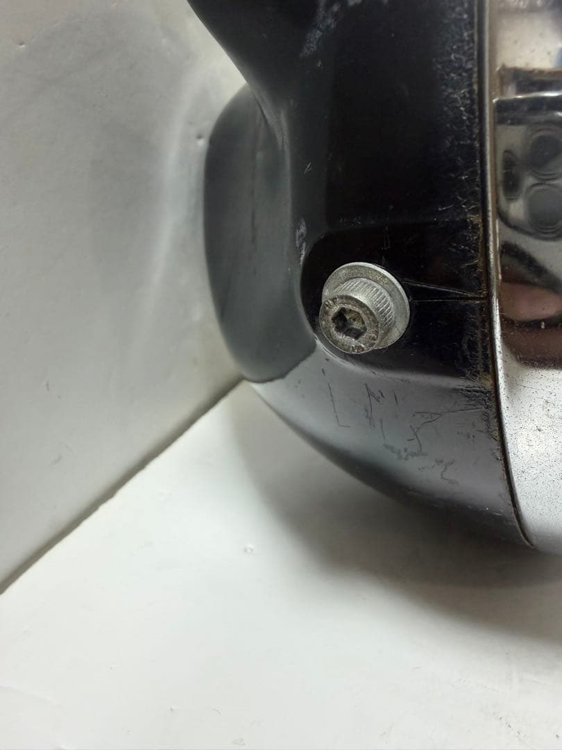 当時物希少シビエ凹みレンズ付きヘッドライト　Z250FT純正ライトケース付き