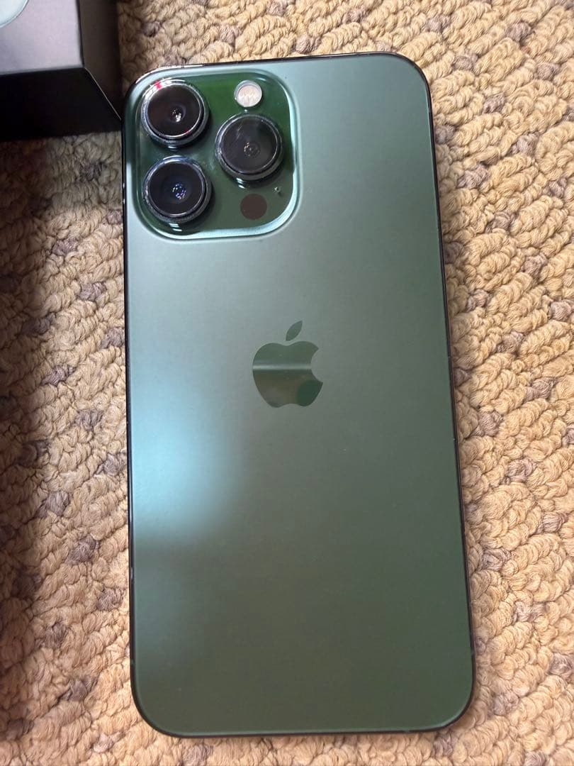 【美品】Apple iPhone13 Pro 256GB アルパイングリーン本体