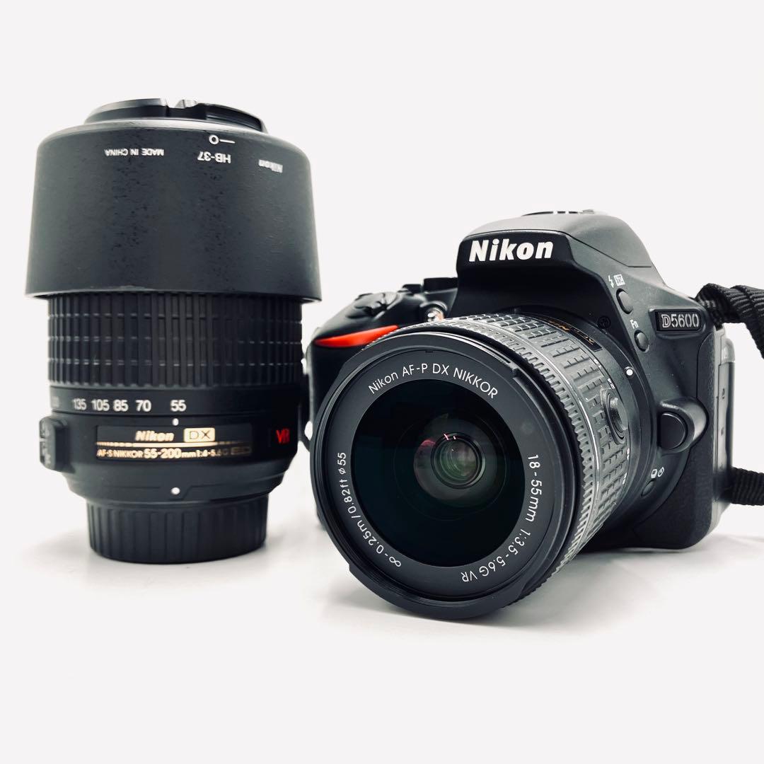 美品　Wi-Fi対応♪ Nikon D5600 望遠ダブルレンズセット