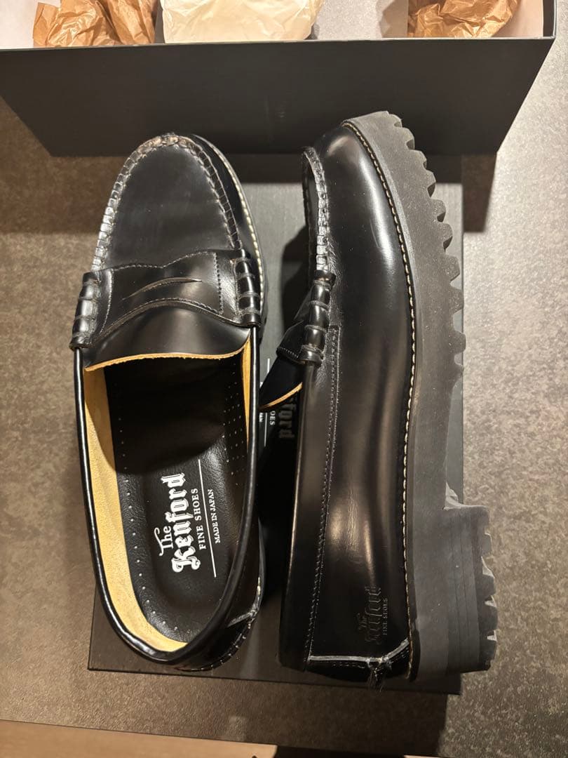 ケンフォード レディース K205 厚底タンクソール ローファー