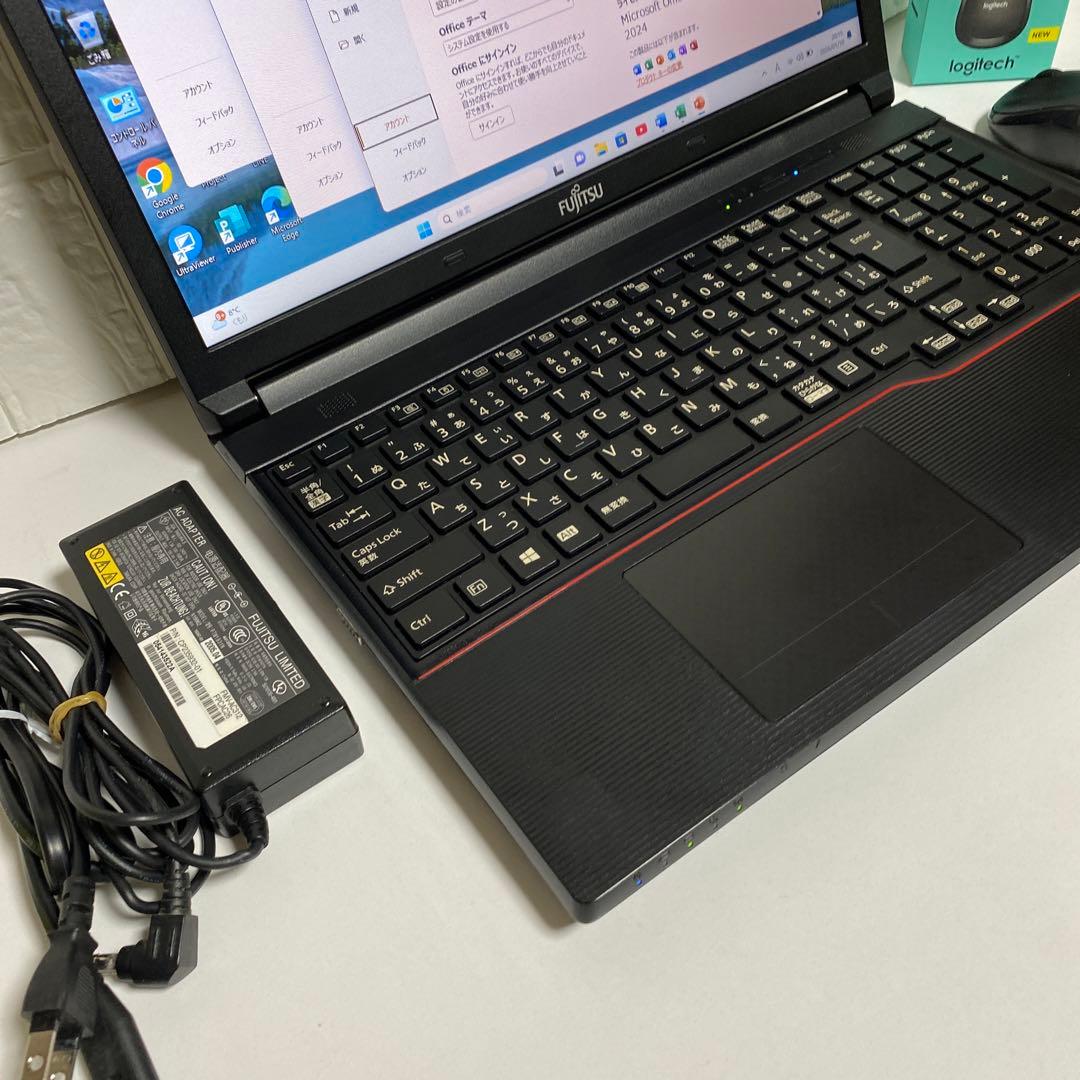 Windows11 オフィス付き　Core i5 SSD メモリ16GB 富士通