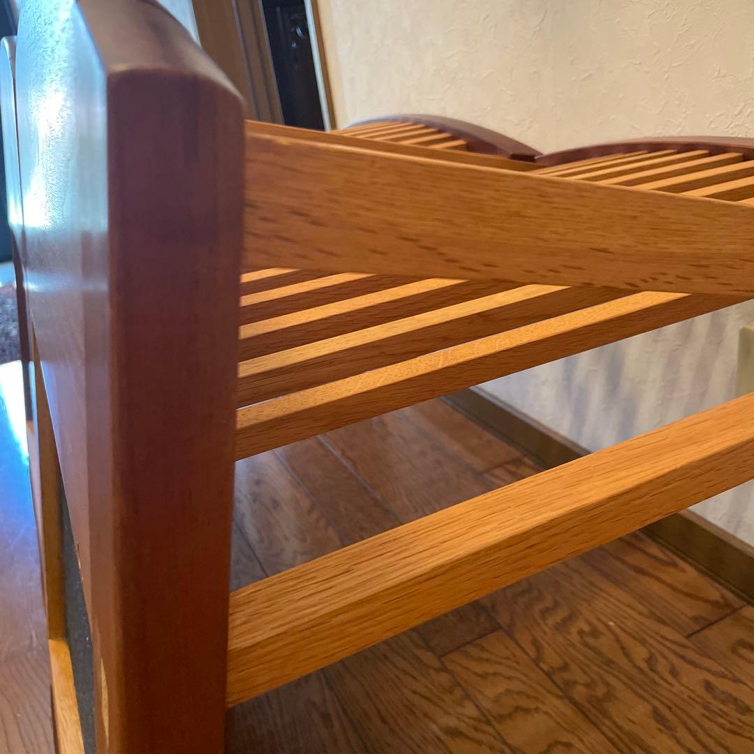 座椅子　木製　高級　2セット