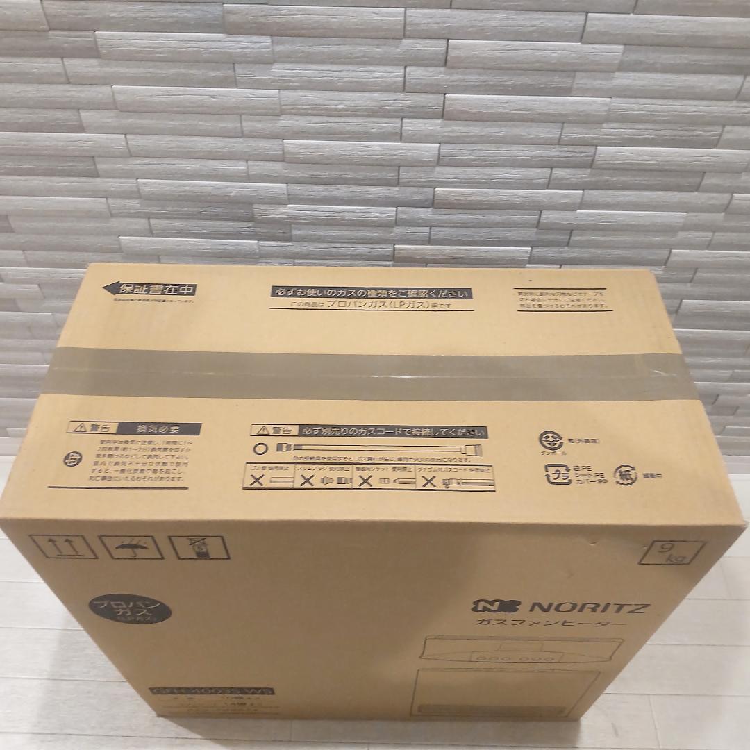 ★新品未使用★ ノーリツ ガスファンヒーター GFH-4003S-W5 LPガス