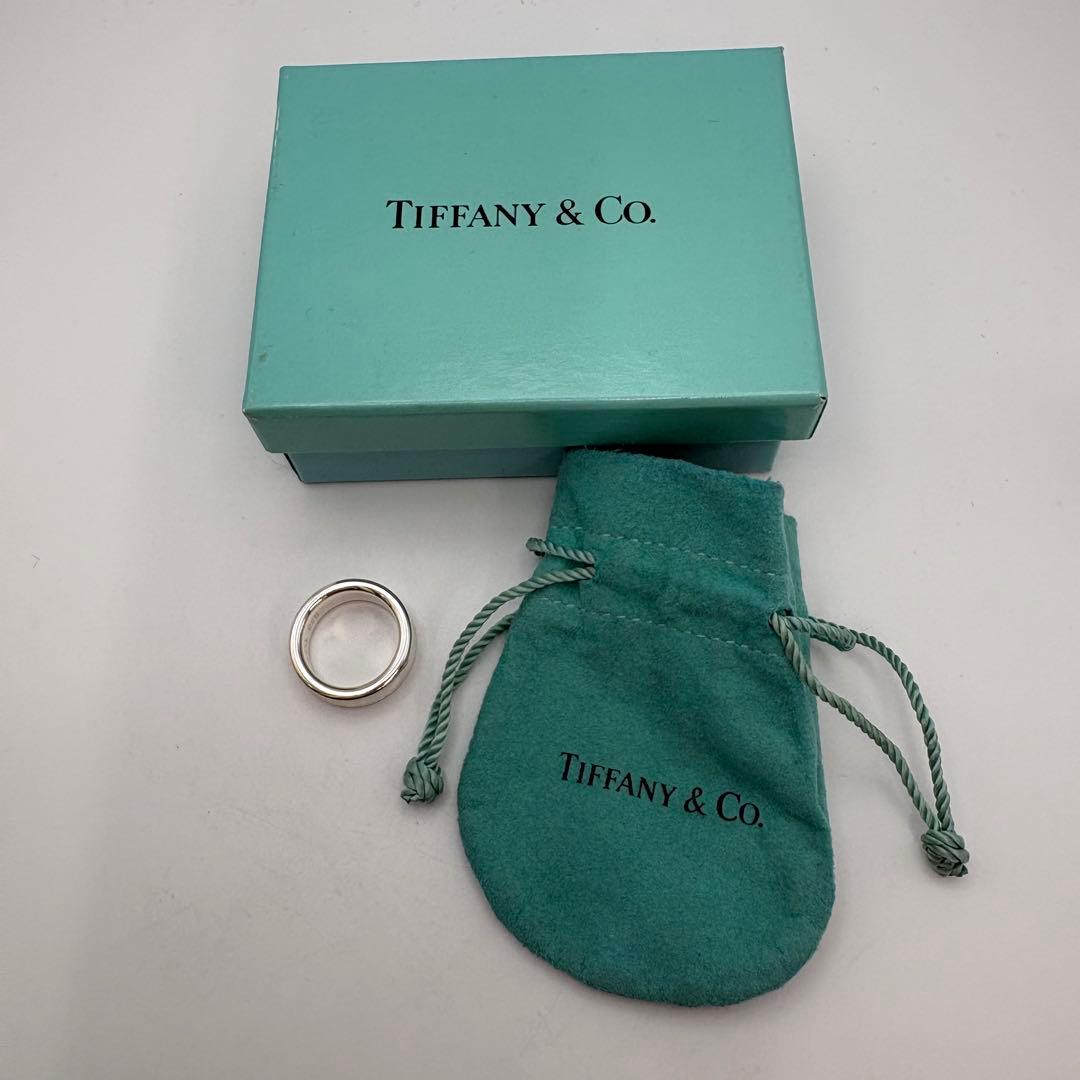 Tiffany & Co. SV925 リング　ナロー　シルバー ベーシック