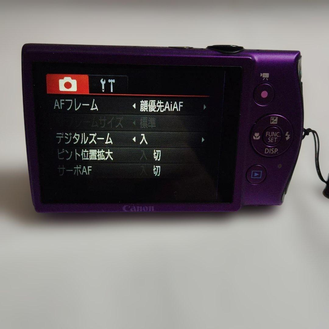 Canon IXY 600F コンデジ パープル