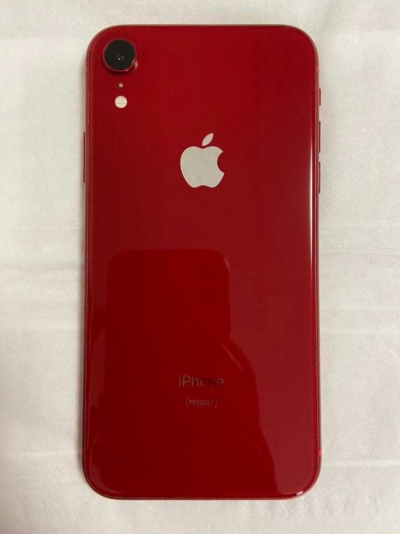 iPhone XR Red 128G simフリー 美品