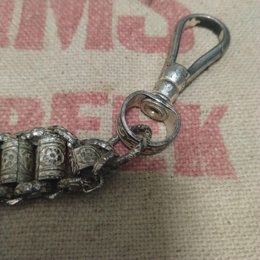 ［希少] 〜20s アンティーク　フリーメイソン　ソードチェーン　ショート