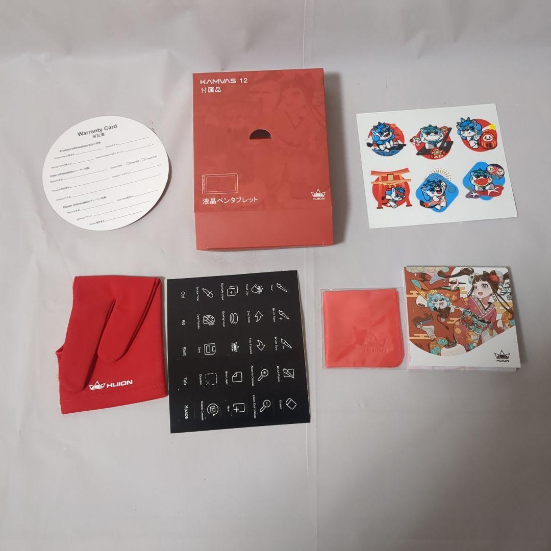 美品　HUION 液晶ペンタブレット Kamvas12 豪華版 11.6インチ