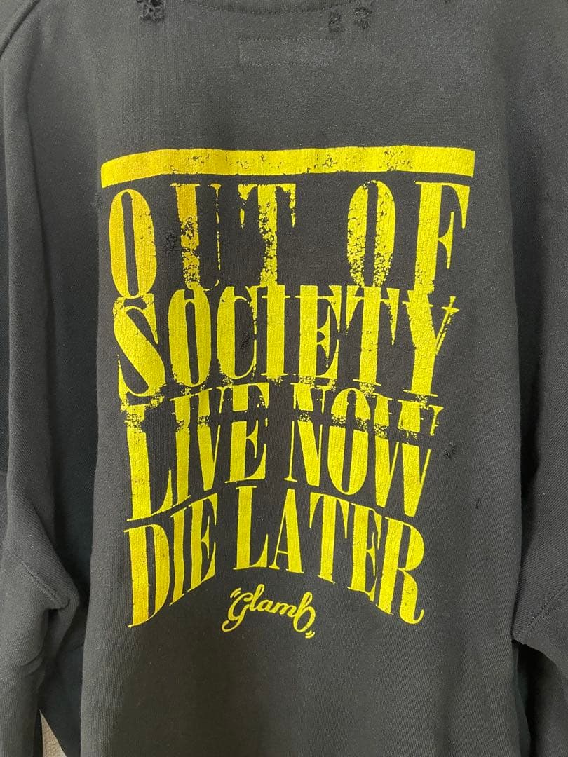 glamb/トレーナー スウェット Out of Society Sweat