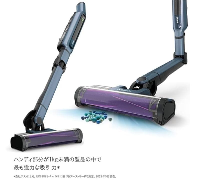 新品 シャーク 最上位モデル CS850JBLAE 自動ゴミ収集ドック付 iQ+