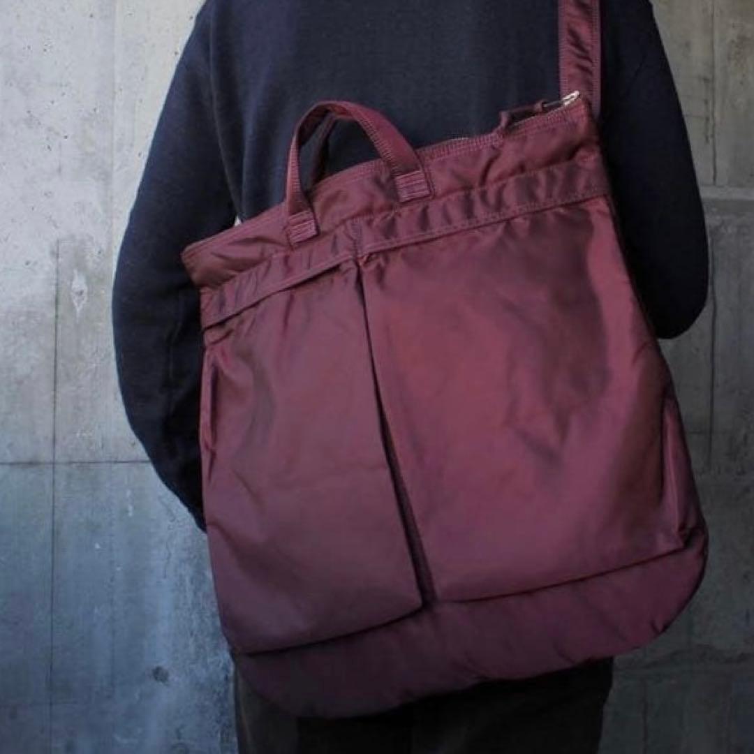 ANATOMICA アナトミカ ポーター ヘルメットバッグ バーガンディ