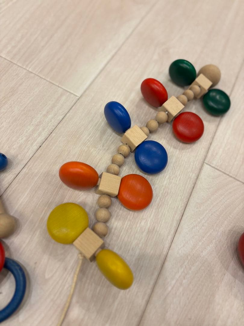 良品◼️木製 知育玩具セット　ボール