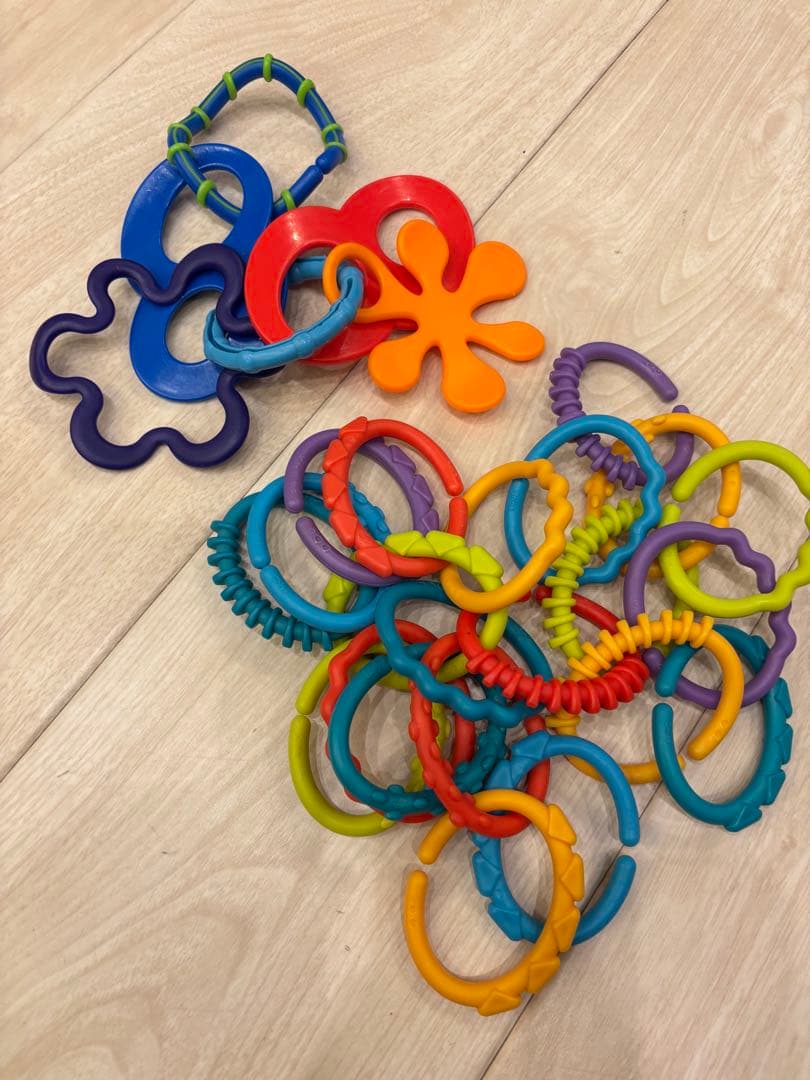 良品◼️木製 知育玩具セット　ボール