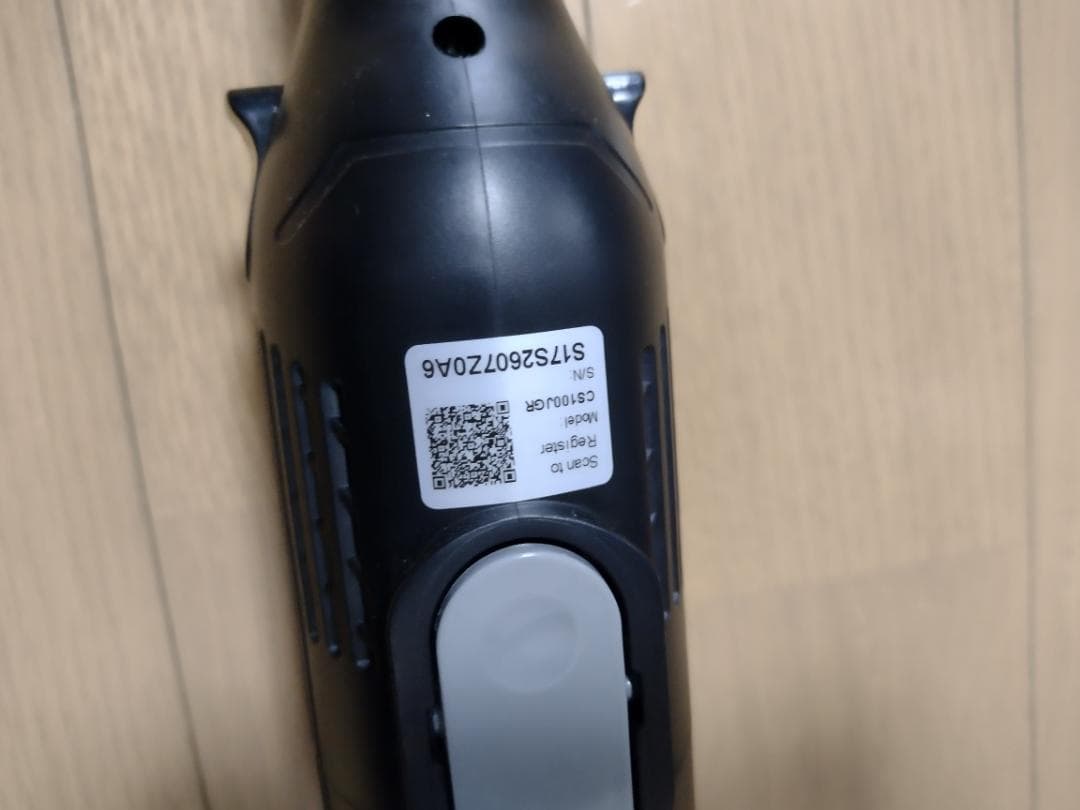 シャーク★コードレスクリーナー★CS100JGR★バッテリー新品と同等★