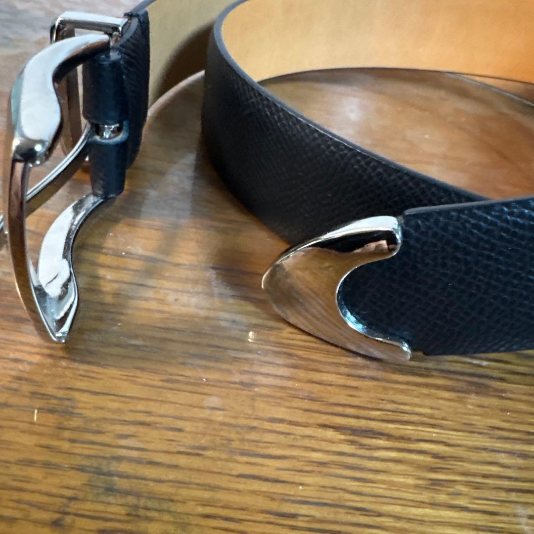 MB ULTIMATE FABRIC レザーベルト by HAAS Derby黒