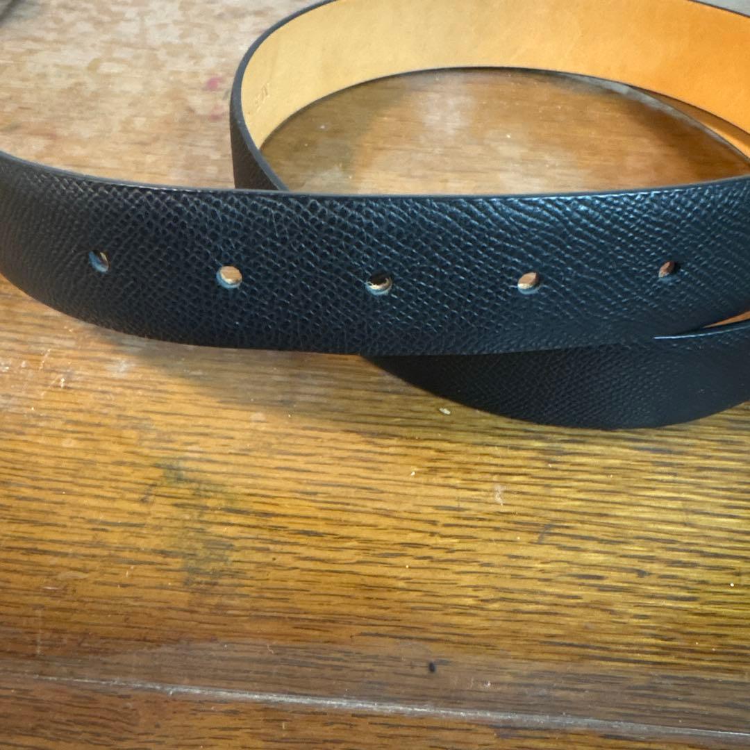 MB ULTIMATE FABRIC レザーベルト by HAAS Derby黒