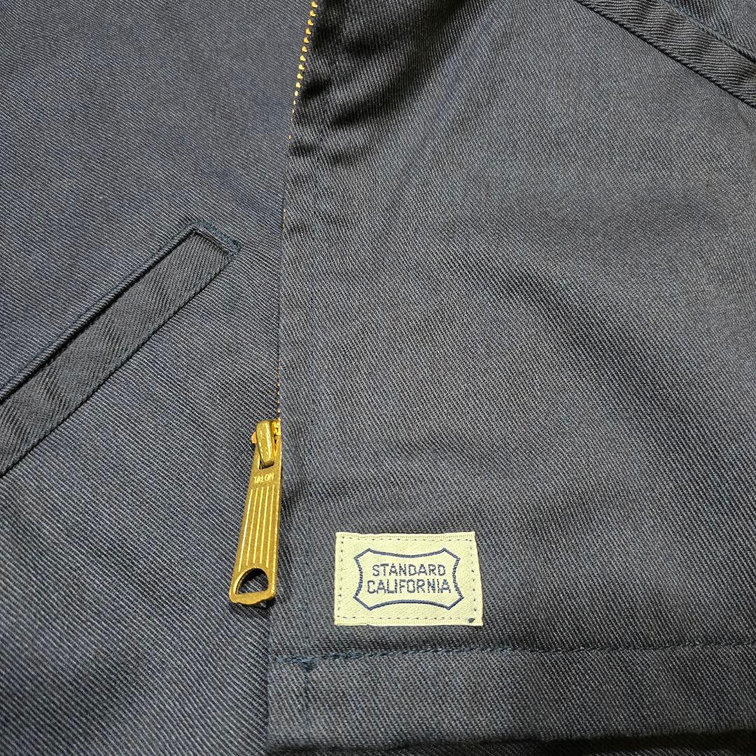 スタンダードカリフォルニア　ネイビー ワーク　ジャケット