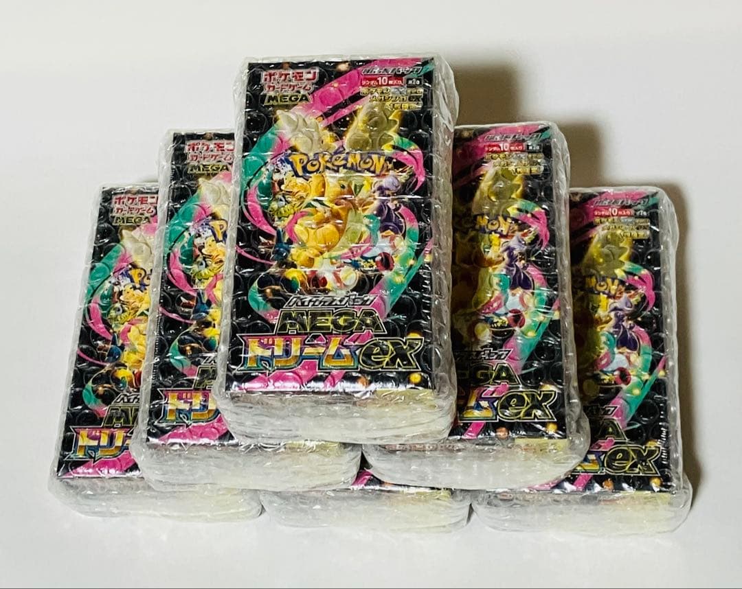 【新品未開封】ポケモンカード MEGAドリームEX 6BOX シュリンク付き