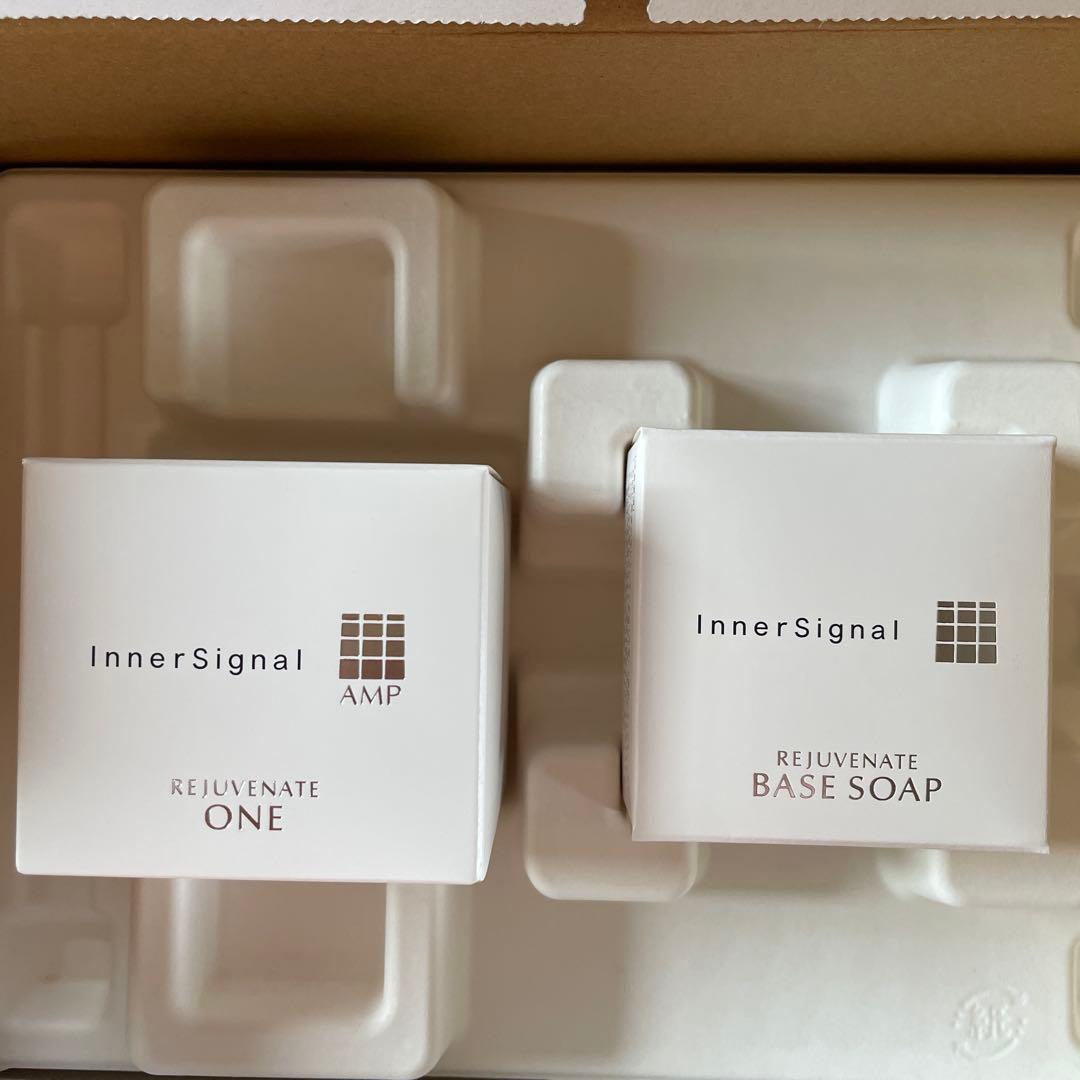 インナーシグナルリジュブネイトワンオールインワンゲル状クリーム50gソープ付き