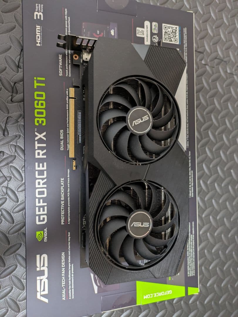 ASUS GeForce RTX 3060 Ti OC 8GB【ジャンク品】