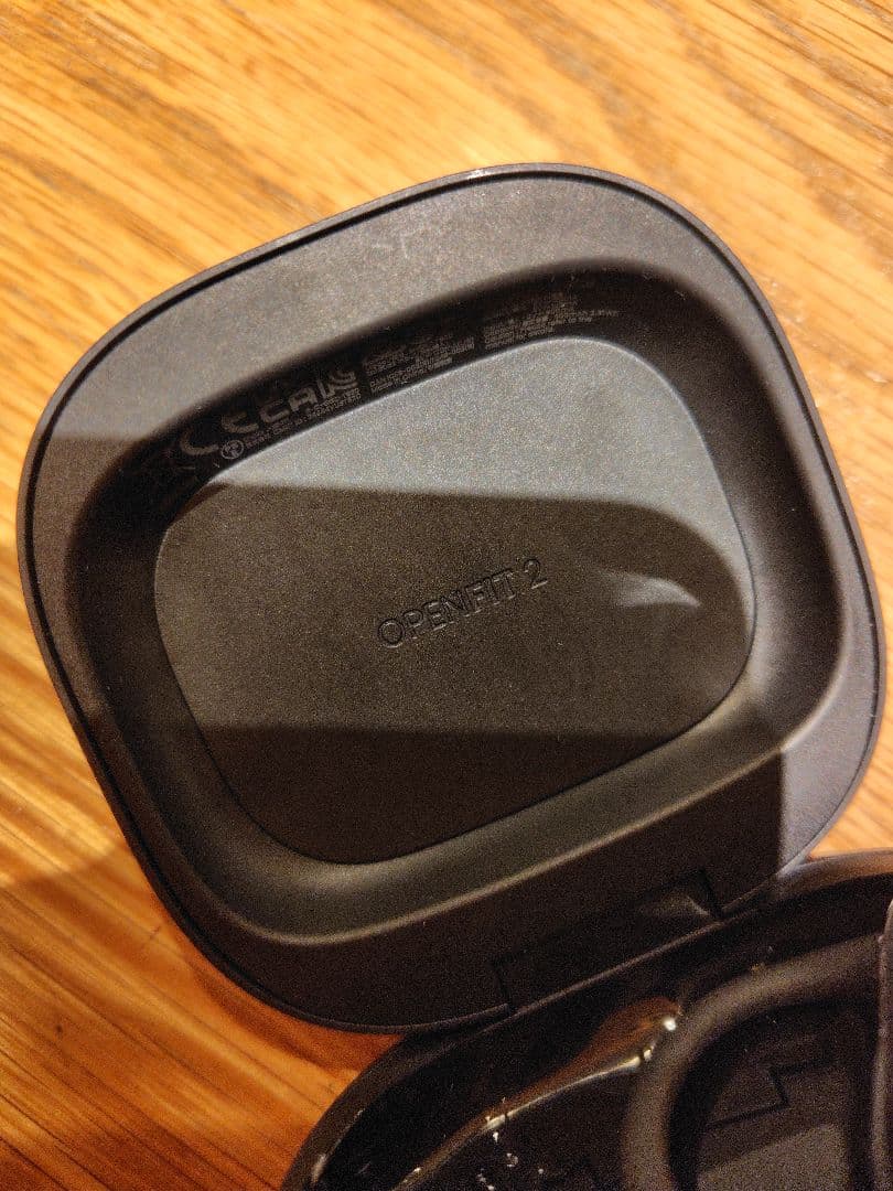 SHOKZ OPENFIT2 ワイヤレスイヤホン ブラック 右耳のみ