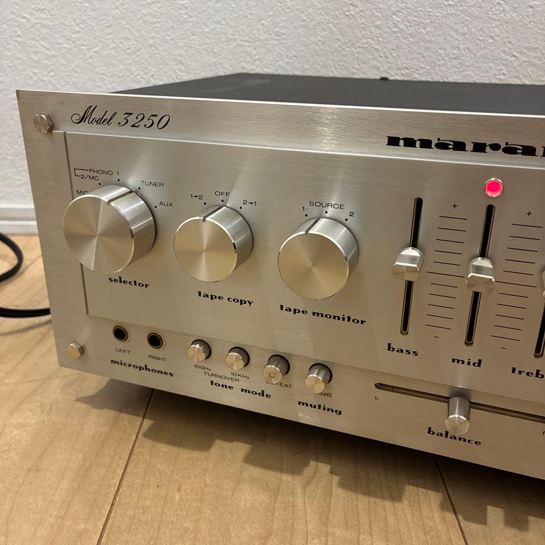 希少動作品Marantz マランツ MODEL 3250 プコントロールアンプ