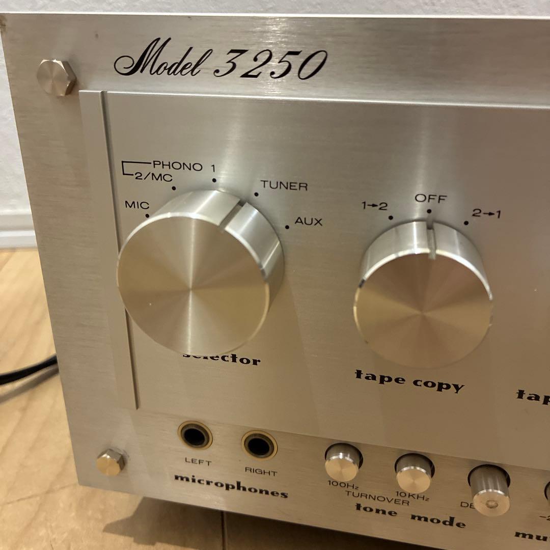 希少動作品Marantz マランツ MODEL 3250 プコントロールアンプ