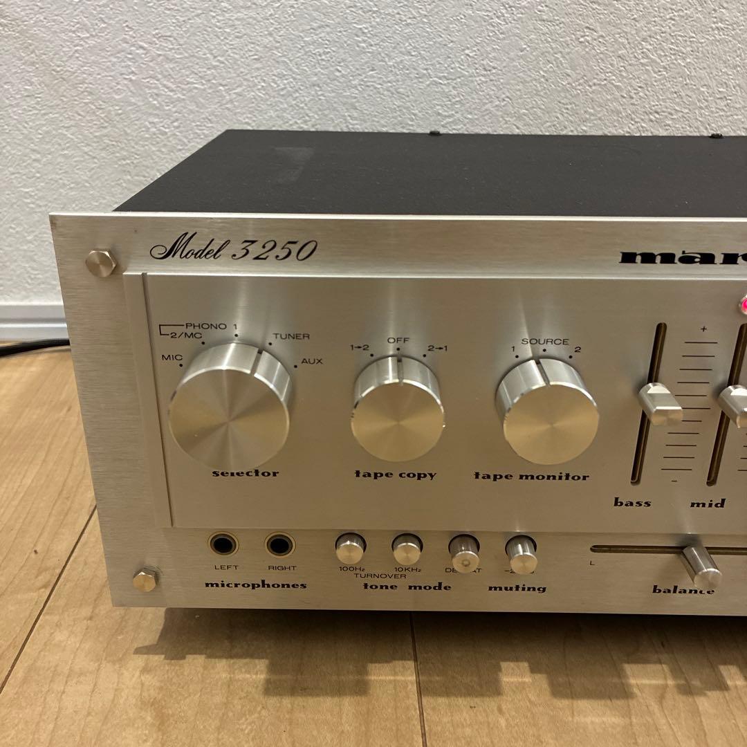 希少動作品Marantz マランツ MODEL 3250 プコントロールアンプ