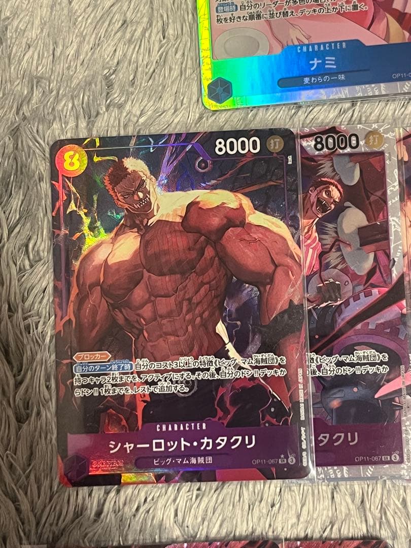 ONE PIECE ルフィ青紫　構築済みデッキ　美品　⭐︎パラレル有り⭐︎