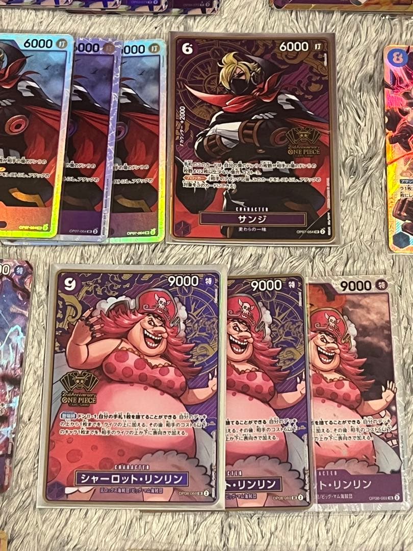 ONE PIECE ルフィ青紫　構築済みデッキ　美品　⭐︎パラレル有り⭐︎