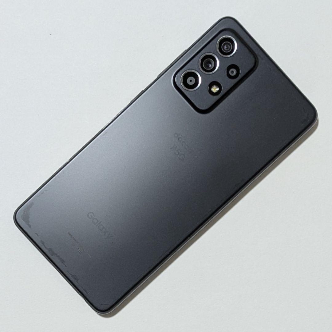 【液晶美品】Galaxy A52 5G SC-53B 黒 ドコモ SIMフリー