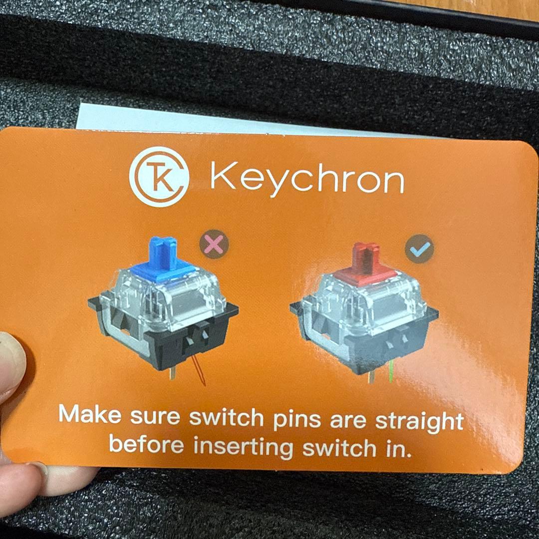 keychron k2 pro キーボード 赤軸