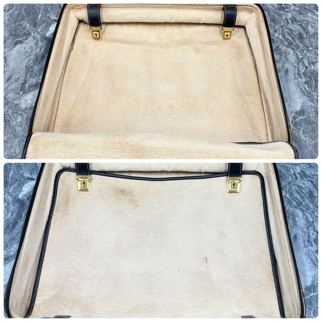 ✨美品✨GUCCI GG 2way ボストンバッグ ショルダー レザー ブラック