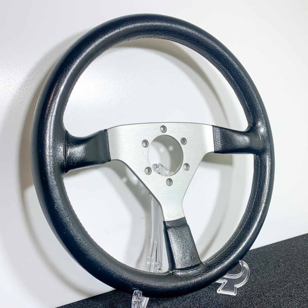 モモ ヴェローチェ レザー ステアリング 当時物 93年製 希少 良品