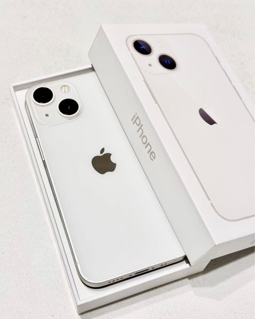 ★美品！アップル純正品バッテリー95%！Apple iPhone 13 mini