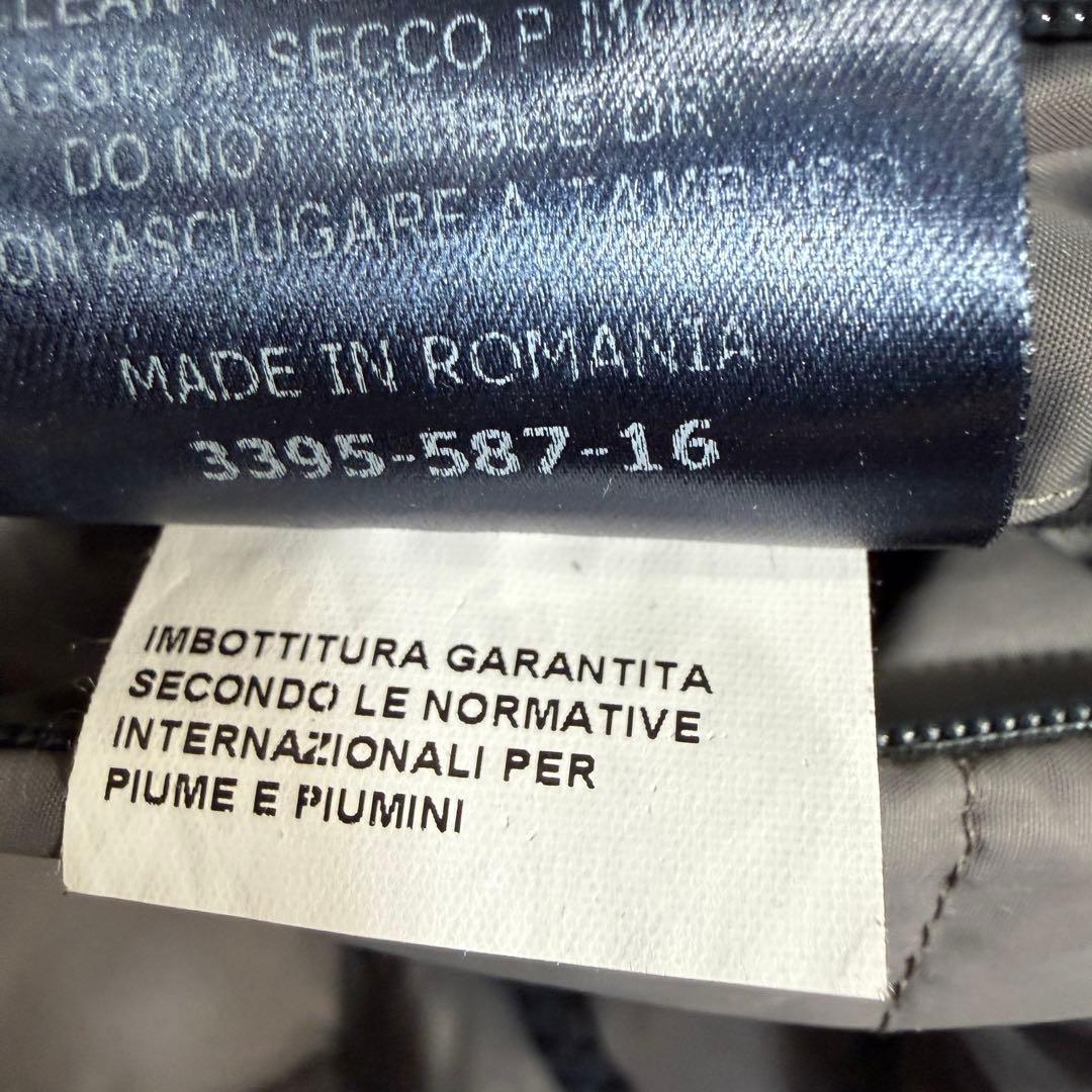 HERNO POLAR-TECH 切替 ロング リブニット ダウンコート