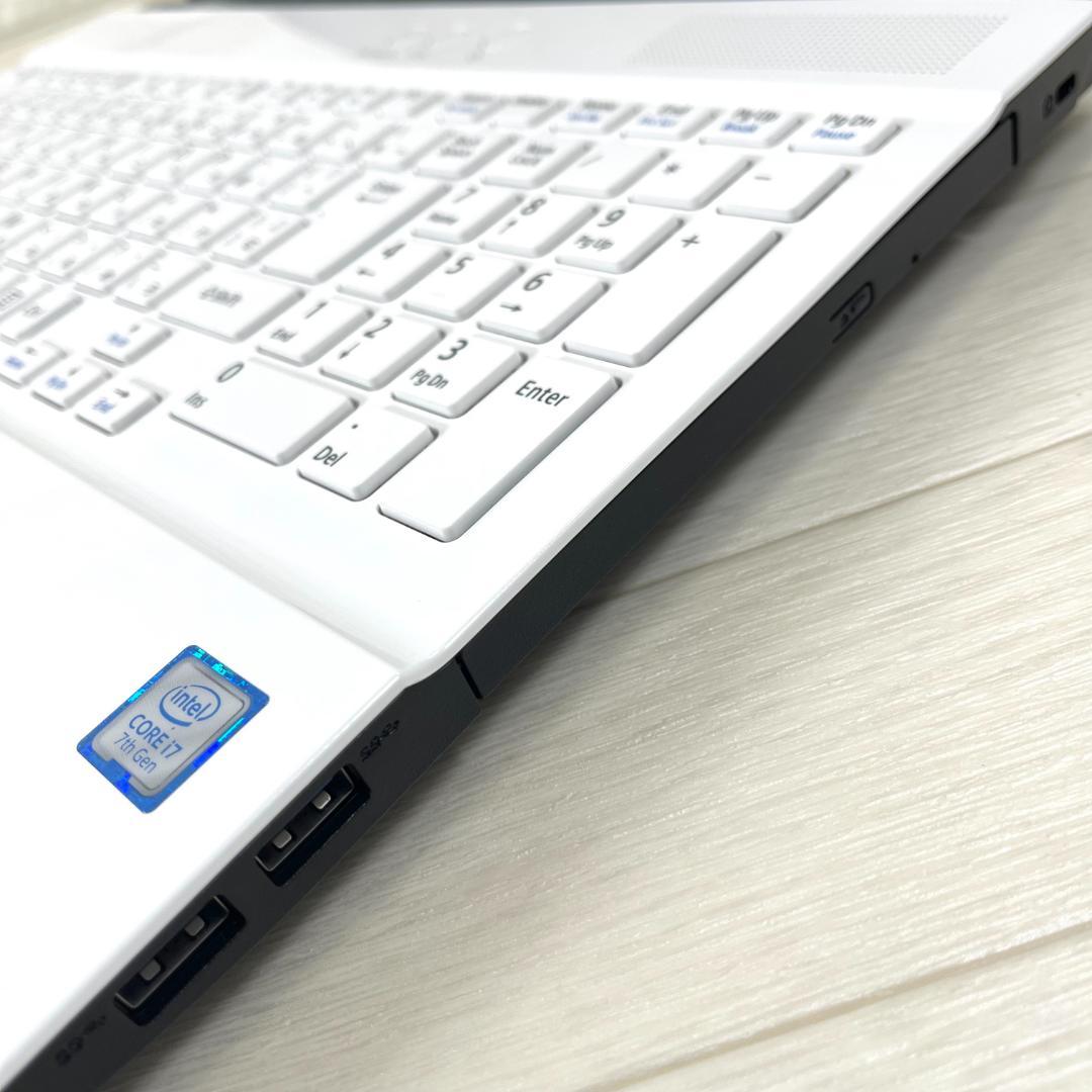 NEC i7 高速SSD512 メモリ16 Windows11 ノートパソコン