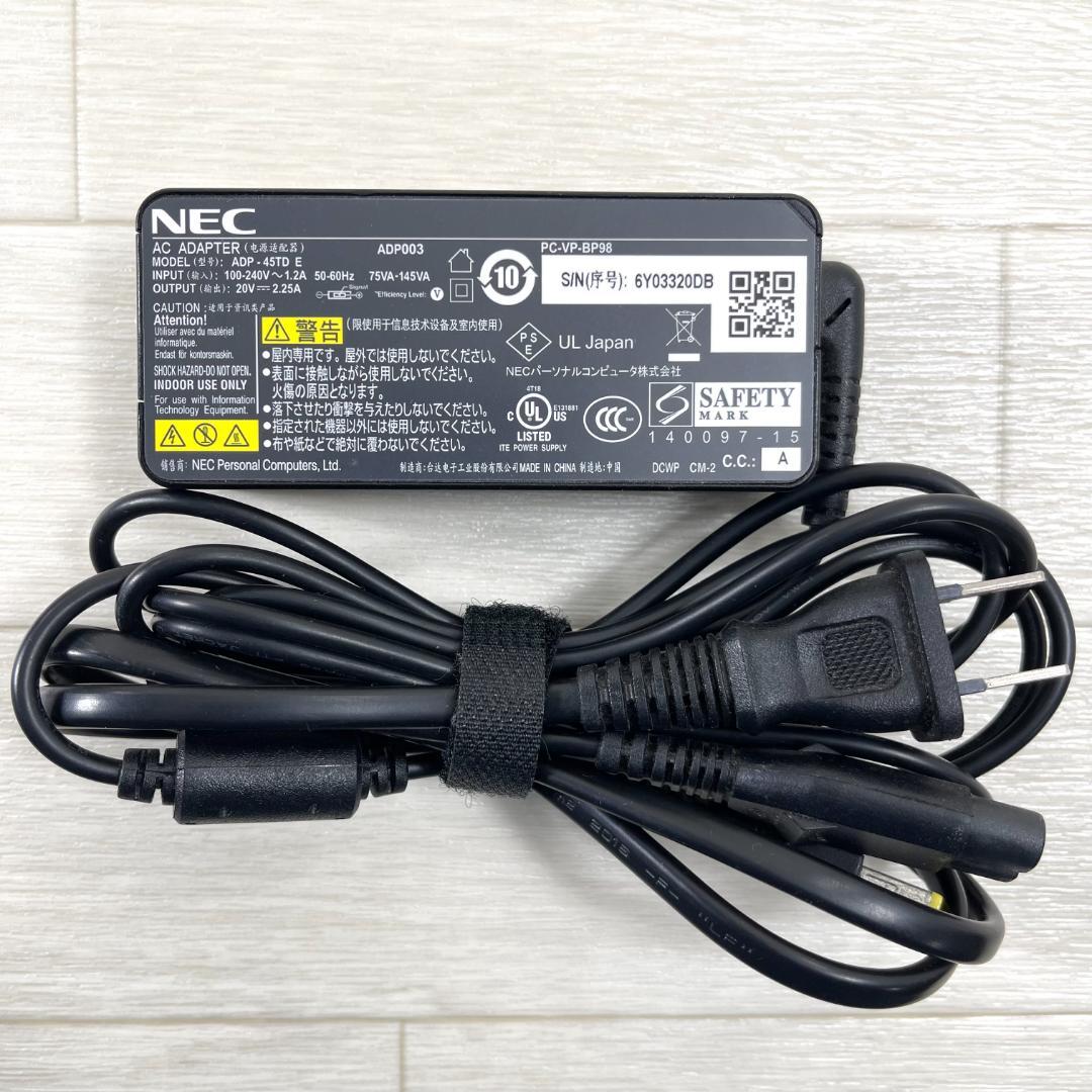 NEC i7 高速SSD512 メモリ16 Windows11 ノートパソコン