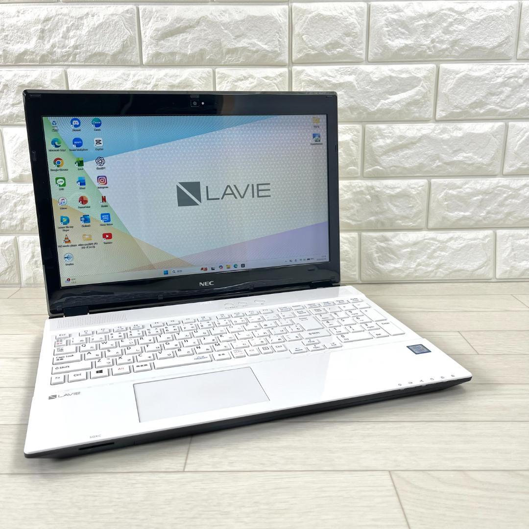 NEC i7 高速SSD512 メモリ16 Windows11 ノートパソコン